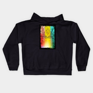 Frank Gómez Graphics split humanoid lion image Kids Hoodie